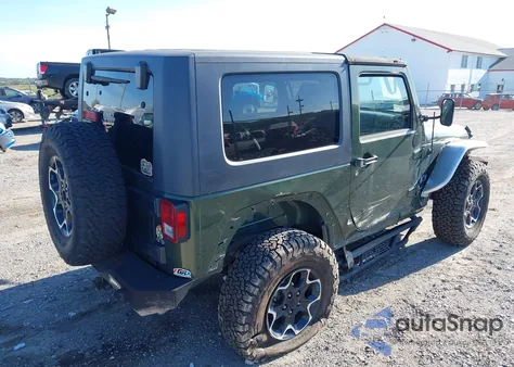 2008 Jeep Wrangler X из США, поврежденный, VIN 1J4FA24108L534125
